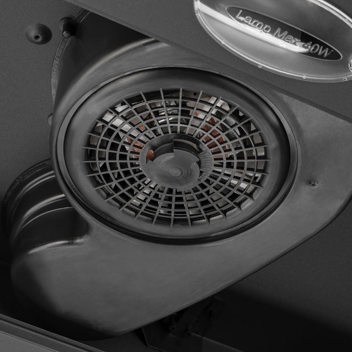 Вытяжка кухонная Pyramida UX 60 (380) B BL изображение 8