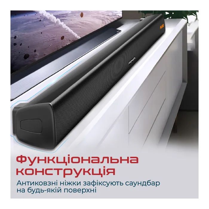 Акустична система Promate StreamBar-30 Black (streambar-30.black) зображення 7
