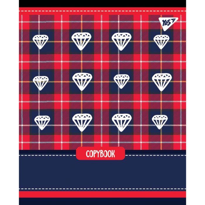 Зошит Yes А5 Tartan Fun 12 аркушів лінія (765176) зображення 4