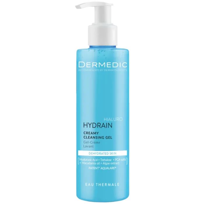 Гель для умывания Dermedic Hydrain 3 Hialuro Creamy Cleansing Gel 200 мл (5901643170691/5901643178123)