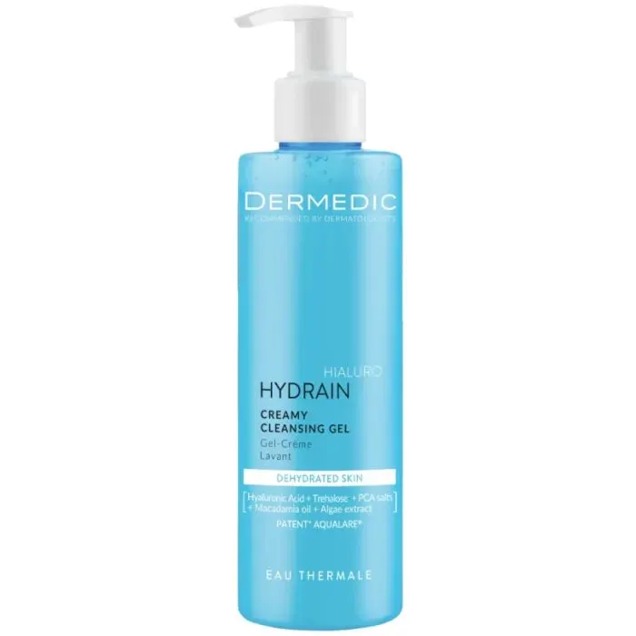 Гель для умывания Dermedic Hydrain 3 Hialuro Creamy Cleansing Gel 200 мл (5901643170691/5901643178123)