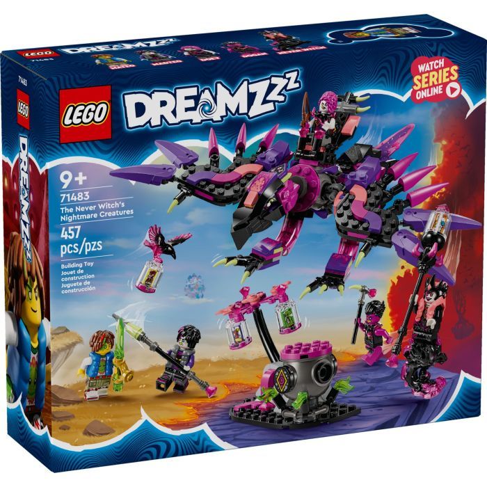 Конструктор LEGO DREAMZzz Кошмарные существа Неведомы (71483)