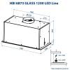 Витяжка кухонна Minola HBI 6873 WH GLASS 1200 LED Line зображення 12