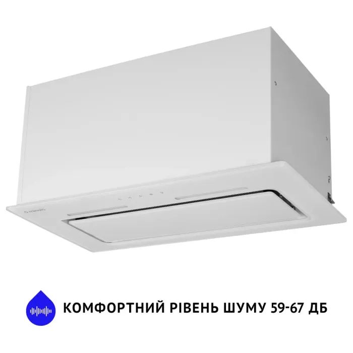 Витяжка кухонна Minola HBI 6873 WH GLASS 1200 LED Line зображення 6