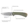 Ніж Skif Frontier SW Olive (DL-001SWOL) зображення 6
