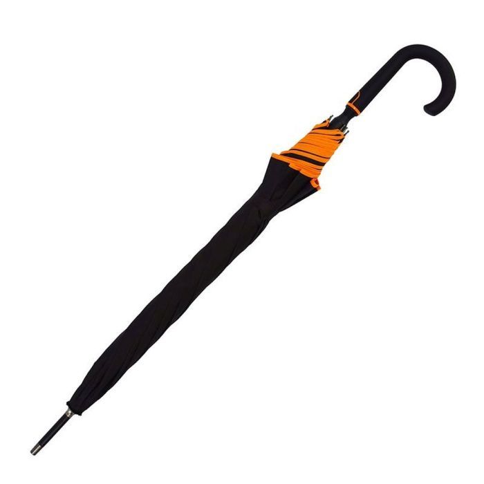 Зонт Line Art Черно-оранжевый (7130010) изображение 2