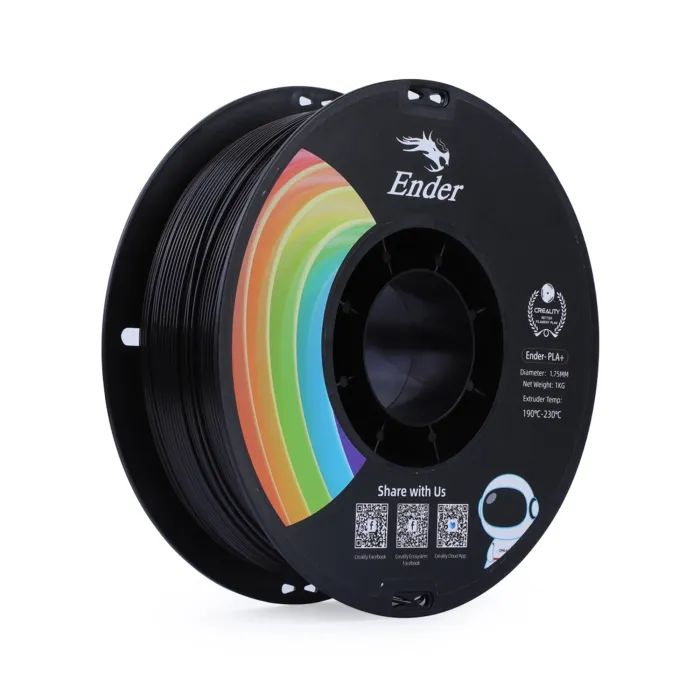 Пластик для 3D-принтера Creality PLA+ 1кг, 1.75мм, orange (3301010307)