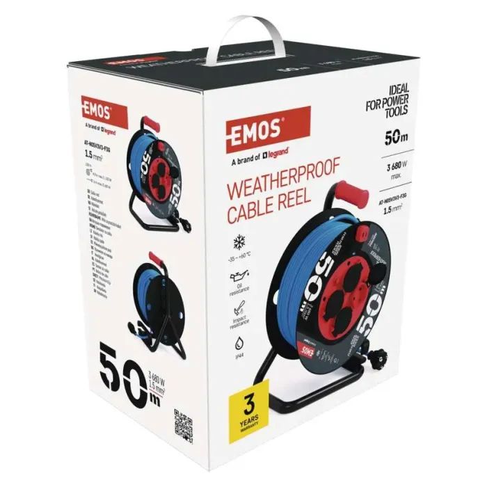 Мережевий подовжувач EMOS P08650W зображення 10