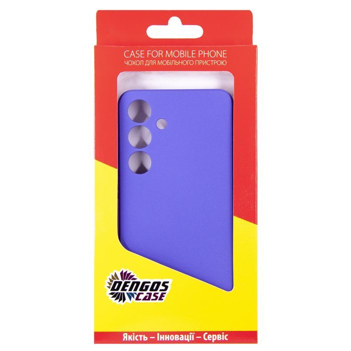 Чехол для мобильного телефона Dengos Carbon Samsung Galaxy S24+ Purple (DG-TPU-CRBN-202) изображение 5