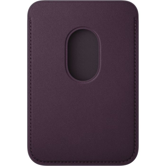 Чехол для мобильного телефона Apple iPhone FineWoven Wallet with MagSafe - Blackberry (MA7A4ZM/A) изображение 2