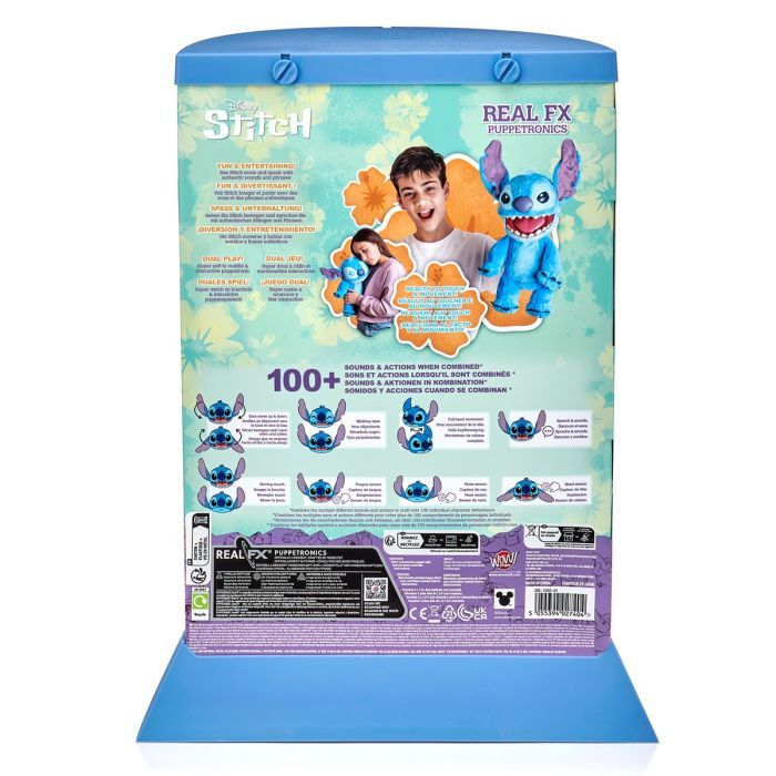 Интерактивная игрушка Real FX Wow Stuff – Стич (DIS-1022-01) изображение 5