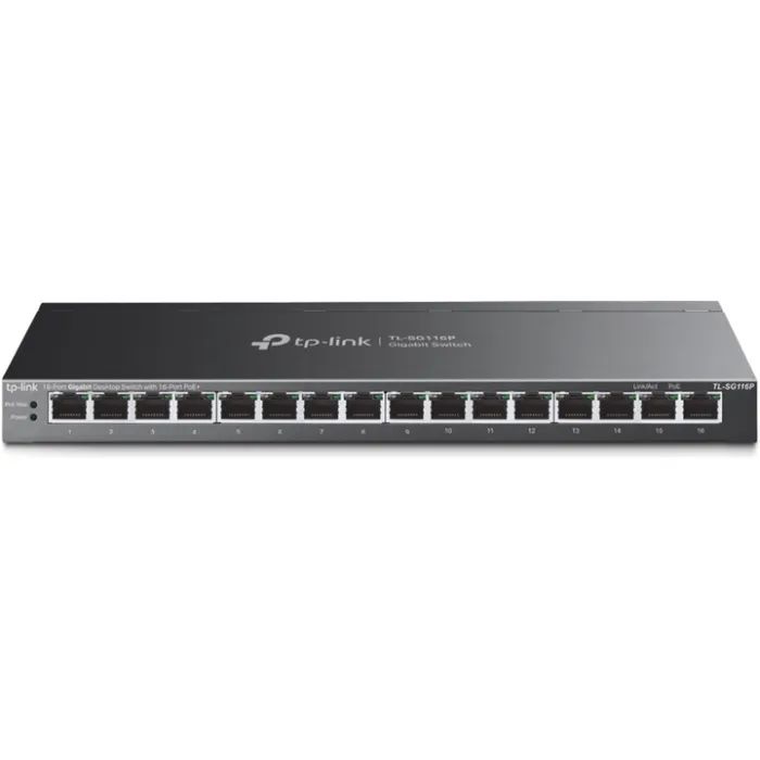 Коммутатор сетевой TP-Link TL-SG116P