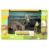 Фигурка Kids Team набор Ферма фермерша,индюк, осёл, ослёнок (Q9899-X20_4) изображение 2