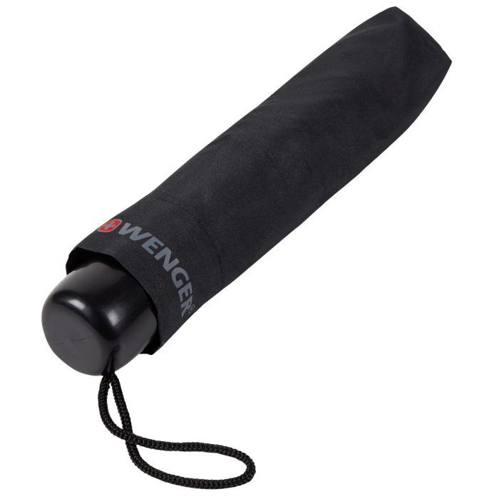 Парасоля Wenger Large Travel Umbrella, чорна (611887) зображення 2