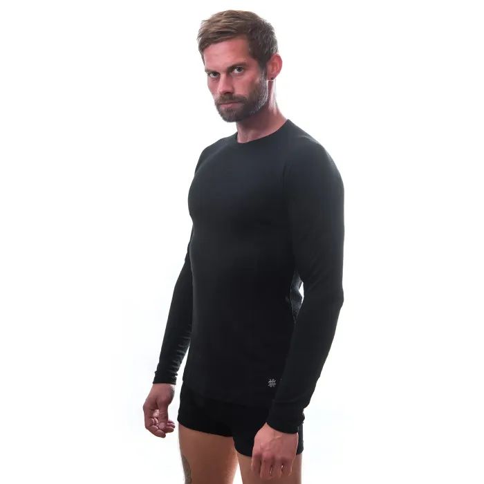 Термокофта Sensor Merino DF LS black 15100021 L (SM11M-black-L) изображение 2