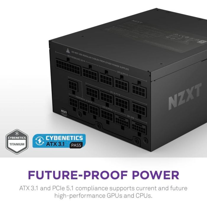 Блок питания NZXT 1500W C Series (PA-5P1BB-EU) изображение 8
