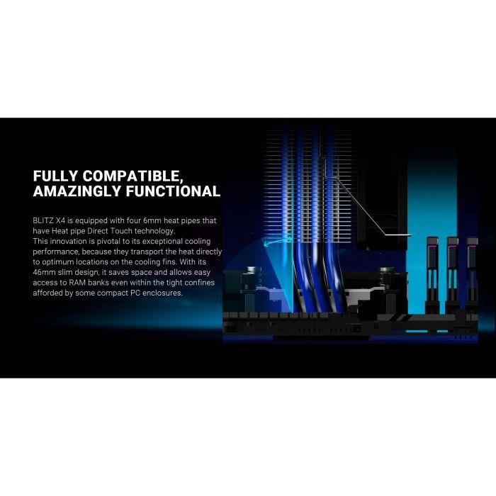 Кулер для процессора ID-Cooling BLITZ X4 изображение 10