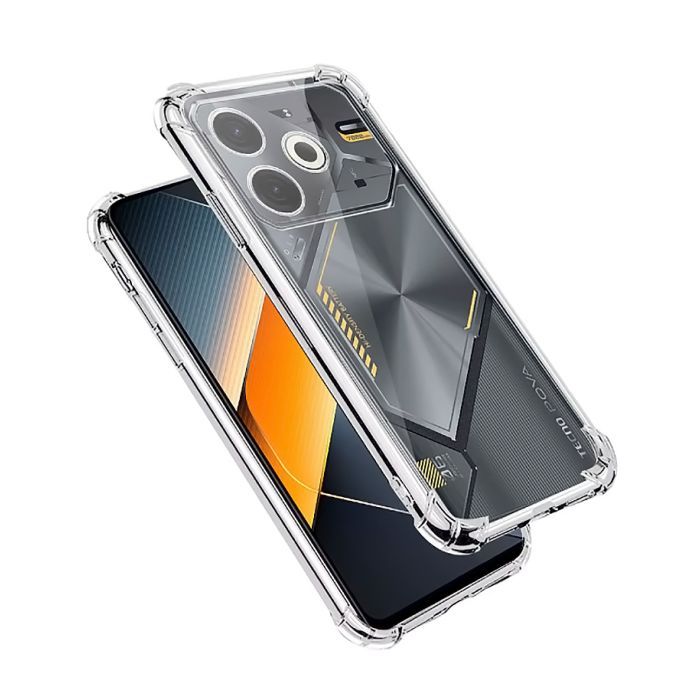 Чехол для мобильного телефона BeCover Anti-Shock Tecno POVA 6 Neo (LI6) Clear (712785) изображение 4