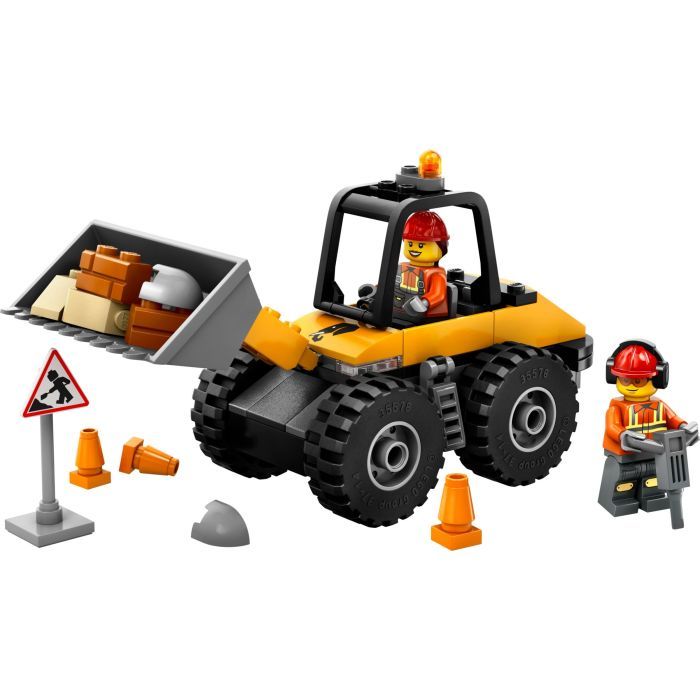 Конструктор LEGO City Желтый строительный автопогрузчик (60450) изображение 2