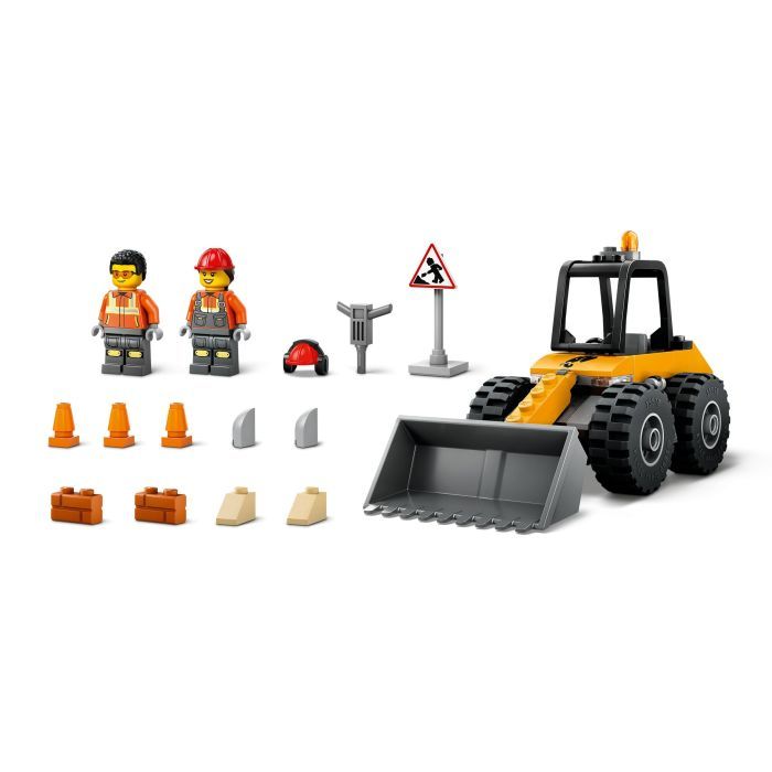 Конструктор LEGO City Желтый строительный автопогрузчик (60450) изображение 3