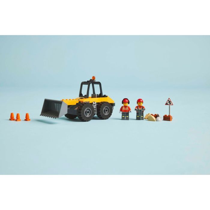 Конструктор LEGO City Желтый строительный автопогрузчик (60450) изображение 8