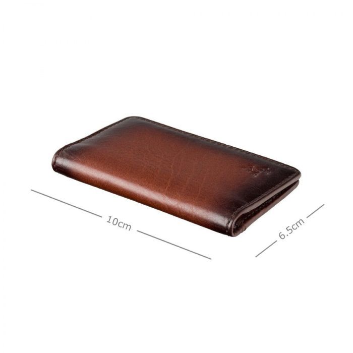 Кардхолдер Visconti AT55 Jason c RFID Burnish Tan (AT55 B/TAN) изображение 4