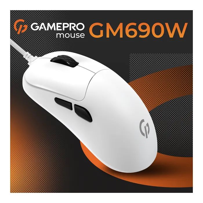Мышка GamePro GM690D USB Black/Orange (GM690D) изображение 5