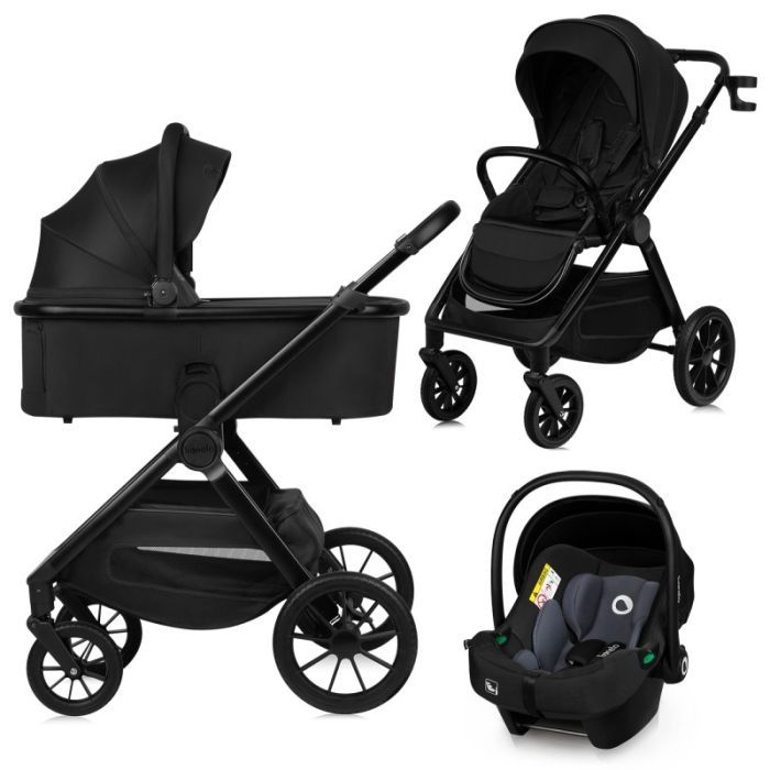 Коляска Lionelo 3 в 1 Layla Grey Stone (LO-LAYLA 3IN1 GREY STONE)