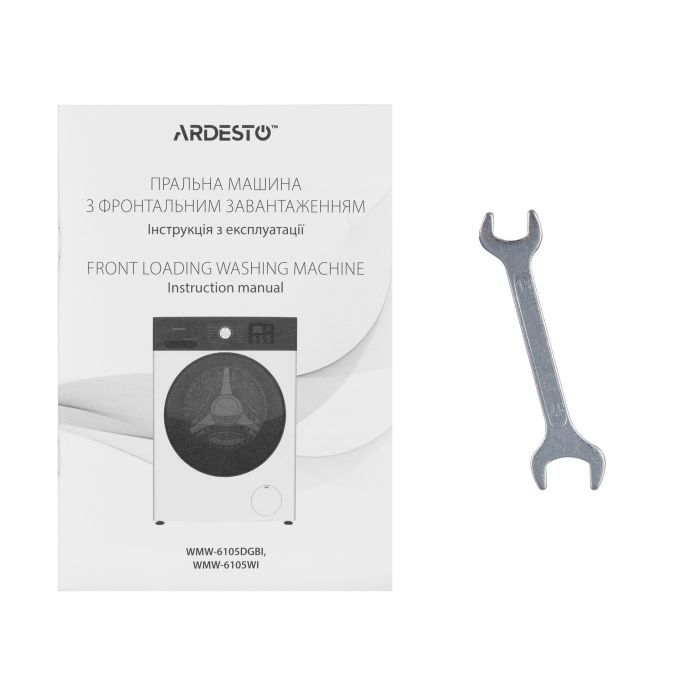 Пральна машина Ardesto WMW-6105WI зображення 8