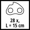 Цепь Einhell 15см 1.0мм 3/10" (4500174) изображение 2
