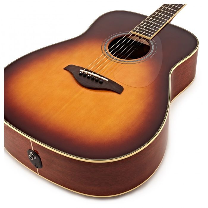 Гитара электроакустическая Yamaha FG-TA TransAcoustic Brown Sunburst изображение 3