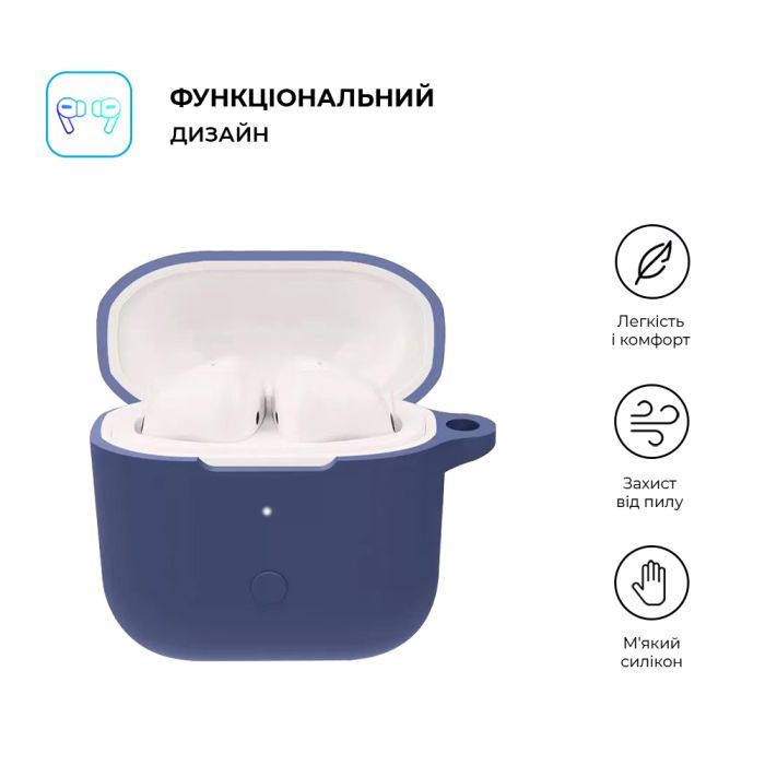 Чехол для наушников Armorstandart Hang Case для Xiaomi Redmi Buds 3 Red (ARM67081) изображение 2
