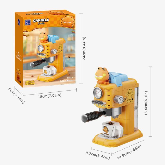 Конструктор Pantasy Garfield -Fantastic Machines - Кофеварка (86812) изображение 4