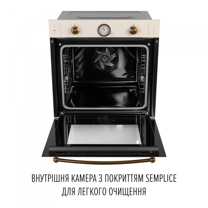Духовой шкаф Perfelli RETRO 6A8N BEIGE изображение 9