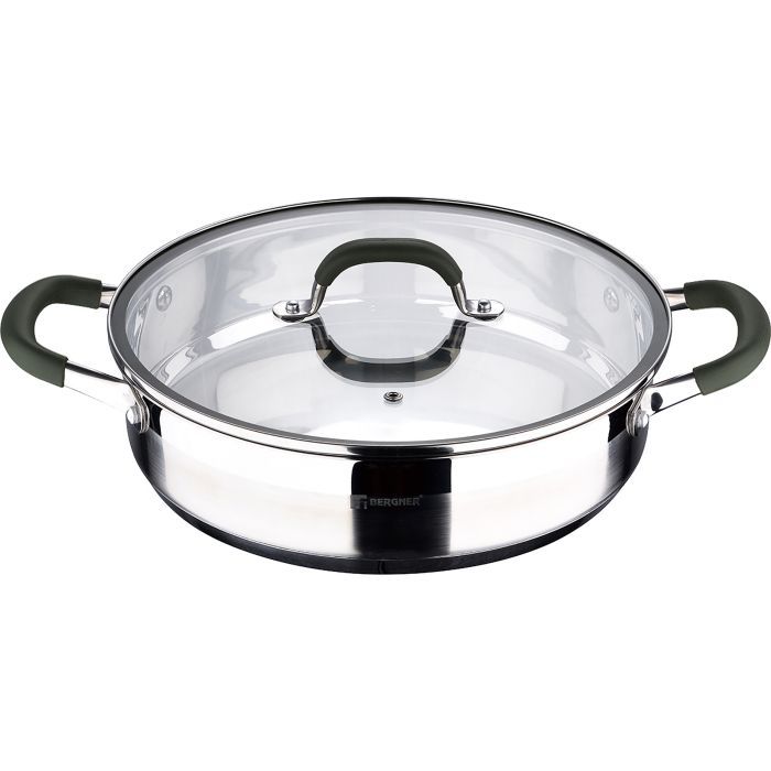 Сотейник Bergner Midnight з кришкою 28 см, 3.8 л (BG-32128-MM) изображение 2