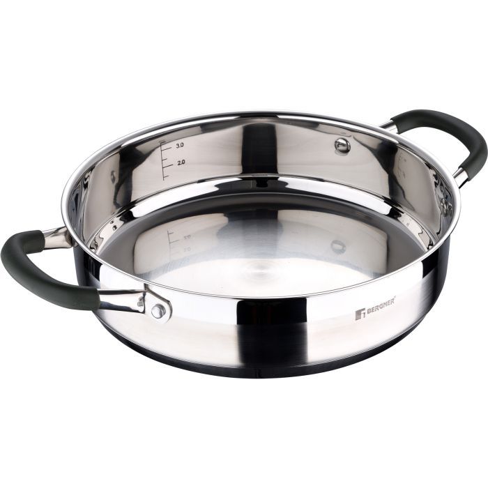 Сотейник Bergner Midnight з кришкою 28 см, 3.8 л (BG-32128-MM) изображение 3