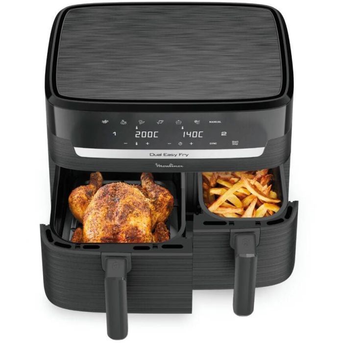 Мультипіч Moulinex Dual Easy Fry (EZ901H20) зображення 3