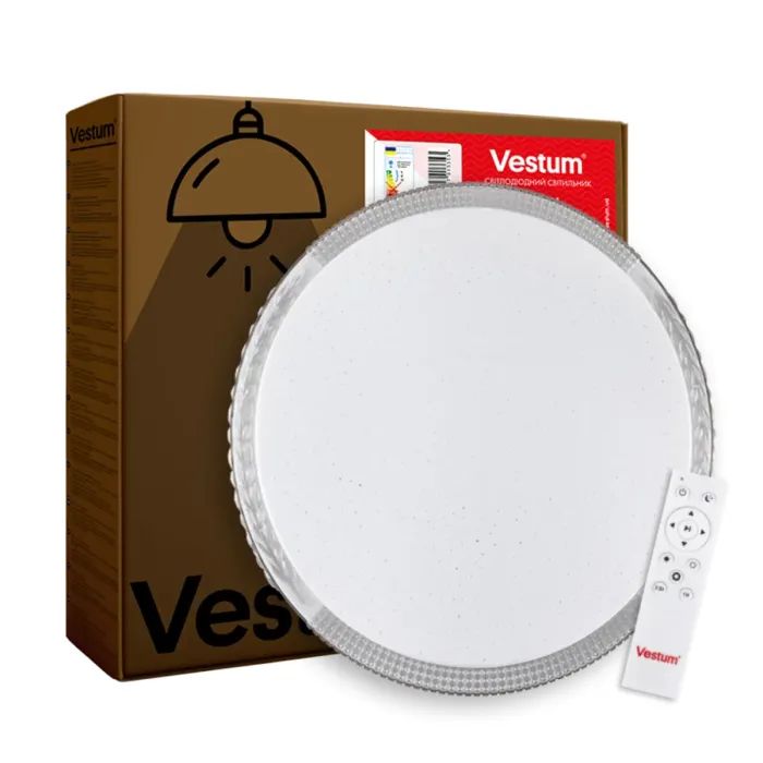 Светильник Vestum WILLOW зоряне небо 60W 3000К-6500К з ДК (VS-91031)