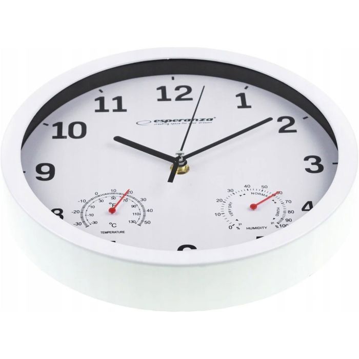 Настенные часы Esperanza Wall Clock Lyon 25см Black (EHC016K) изображение 3
