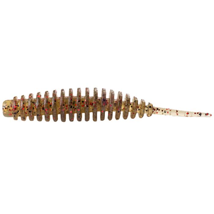 Силикон рыболовный FishUP Tanta 2" 045 - Green Pumpkin/Red&Black (9шт/уп) (1864.06.45)