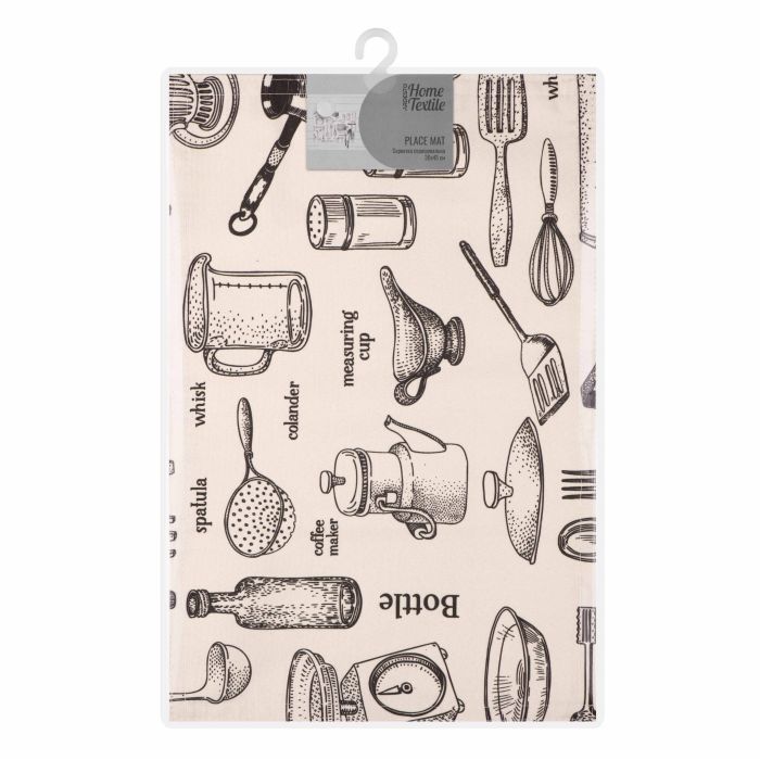 Коврик сервировочный Ardesto Kitchen 30 х 45 см, 90% полиэстер, 10% хлопок (ART06KN)