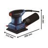 Шлифовальная машина Bosch GSS 140 A 220Вт, платформа 101х112, 28000 цв/мин, 1.1кг (0.601.2A8.021) изображение 3