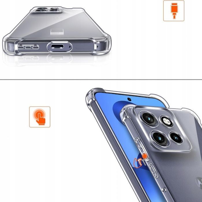 Чехол для мобильного телефона BeCover Anti-Shock Motorola Edge 50 Neo Clear (713150) изображение 3