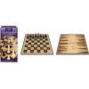 Настольная игра Ambassador Набор 3-in-1 Backgammon Chess Draughts (англ) (6337864) изображение 2