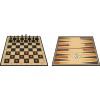 Настольная игра Ambassador Набор 3-in-1 Backgammon Chess Draughts (англ) (6337864) изображение 3