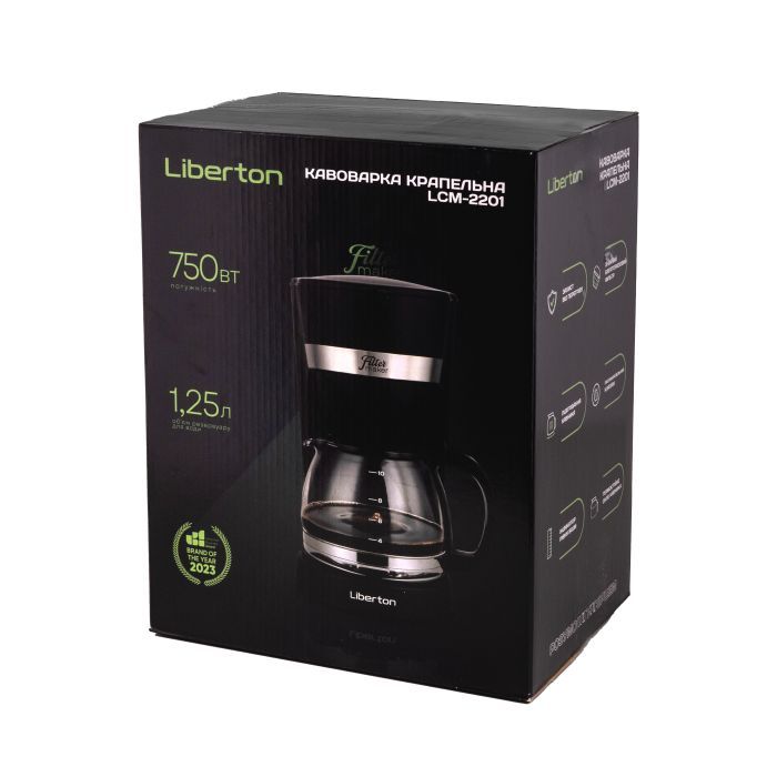 Капельная кофеварка Liberton LCM-2201 изображение 12