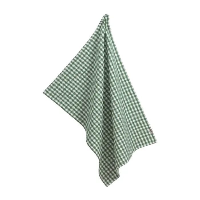 Рушник Kela кухонний Cora, 70x50 см, зелений в клітинку (12823) (00000024660)