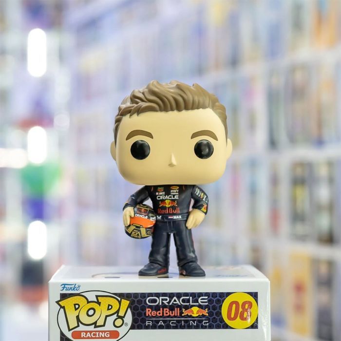 Фигурка Funko Pop серии Формула-1 - Макс Ферстаппен со шлемом (80580) изображение 2