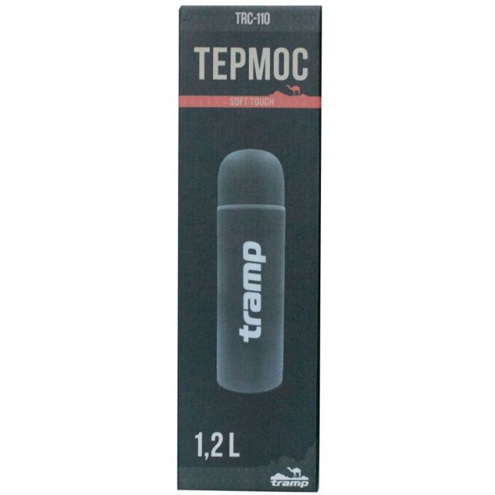 Термос Tramp Soft Touch 1.2 л Grey (UTRC-110-grey) изображение 3