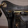 Сумка Vintage На пояс Чорна (14659) зображення 10
